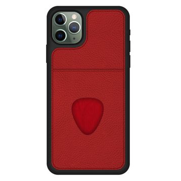 Fitcase iPhone 11 Pro Max Proda Deri Tek Kartlık Cepli Kapak Kılıf