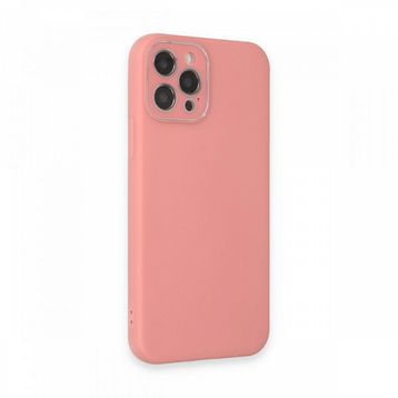 Fitcase iPhone 12 Pro Glass Kamera Korumalı Lansman Silikon Kapak