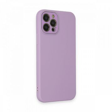 Fitcase iPhone 12 Pro Max Glass Kamera Korumalı Lansman Silikon Kapak