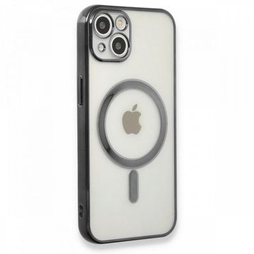 Fitcase iPhone 14 Magsafe Özellikli Lazer Silikon Kapak Kılıf