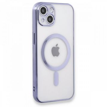 Fitcase iPhone 14 Plus Magsafe Özellikli Lazer Silikon Kapak Kılıf