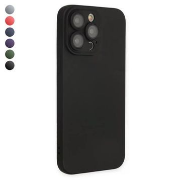 Fitcase iPhone 14 Pro Kamera Korumalı Lansman Silikon Kapak Kılıf