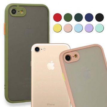 Fitcase iPhone 7 8 Montrea Arka Silikon Cep Telefonu Kılıfı