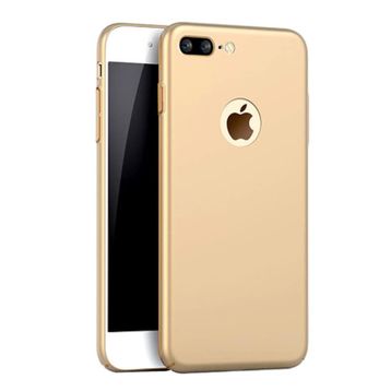 Fitcase Rubber Iphone 7 Gold Arka Kapak