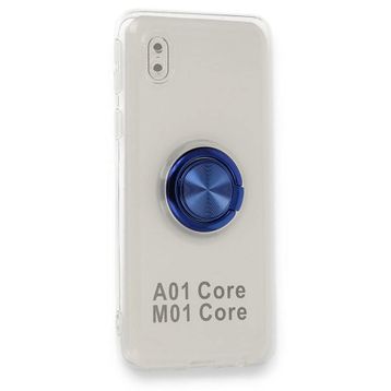 Fitcase Samsung Galaxy A01 Core A013 Kılıf Gross Ring Şeffaf Arka Kapak