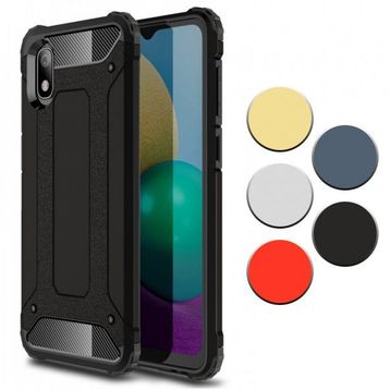 Fitcase Samsung Galaxy A01 Core A013 Zırh Tank Tam Koruma Arka Kapak