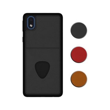 Fitcase Samsung Galaxy A01 Core Proda Deri Tek Kartlık Cepli Kapak Kılıf