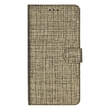 Fitcase Samsung Galaxy A01 Fabric Kapaklı Cüzdanlı Kılıf