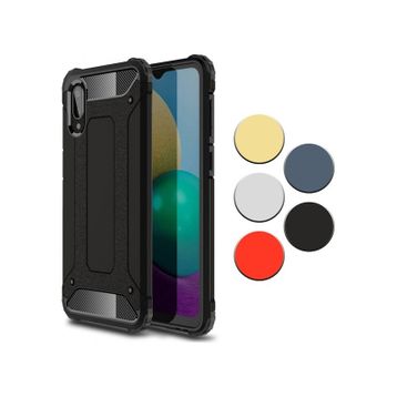 Fitcase Samsung Galaxy A02 A022 Zırh Tank Tam Koruma Arka Kapak