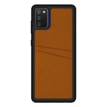 Fitcase Samsung Galaxy A02s Proda Deri Çift Kartlık Cepli Kapak Kılıf
