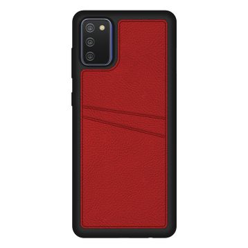 Fitcase Samsung Galaxy A02s Proda Deri Çift Kartlık Cepli Kapak Kılıf