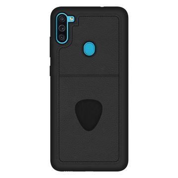 Fitcase Samsung Galaxy A11 / M11 Proda Deri Tek Kartlık Cepli Kapak Kılıf