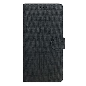 Fitcase Samsung Galaxy A22 Fabric Kapaklı Cüzdanlı Kılıf