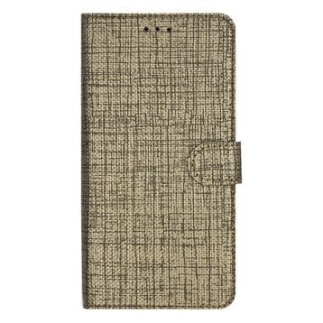 Fitcase Samsung Galaxy A6 A600 Kılıf Fabric Kapaklı Cüzdanlı