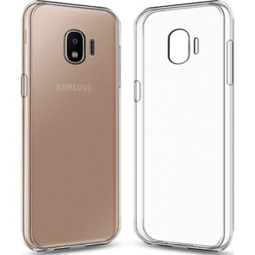 Fitcase Samsung Galaxy J2 Core J260 Kılıf Toz Koruma Tıpalı Şeffaf Arka Kapak