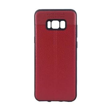 FitCase Samsung S8 Auto Focus Silikon Kırmızı Arka Kapak
