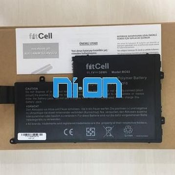 FitCell Dell 1WWHW Uyumlu Notebook Bataryası
