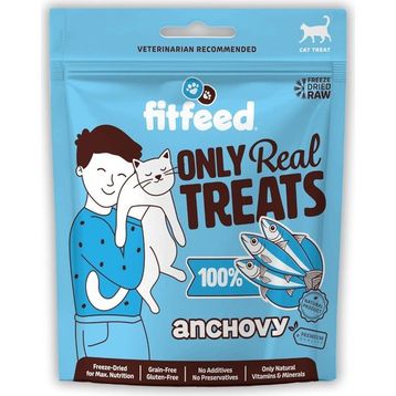 Fitfeed Freeze-Dried Çiğ Hamsi 40 GR Kedi Ödülü