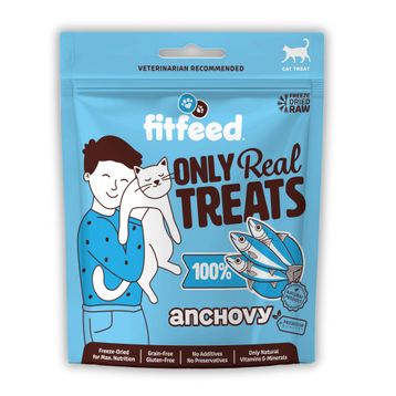 Fitfeed Freeze-Dried Çiğ Hamsi 40 GR Kedi Ödülü