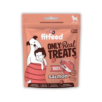 Fitfeed Freeze-Dried Çiğ Somon 40 gr Köpek Ödülü