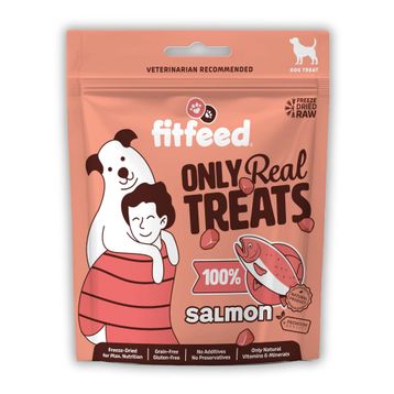 Fitfeed Freeze-Dried Çiğ Somon 40 gr Köpek Ödülü
