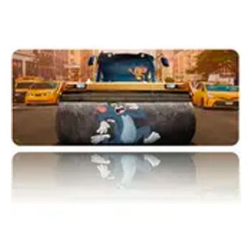 Fitgame Renkli Tom ve Jerry Kaymaz Taban Dikişli Oyuncu Mouse Pad