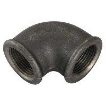 Fitings Siyah 3/4" Dirsek