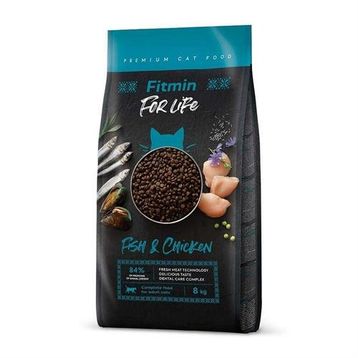 Fitmin For Life Balıklı ve Tavuklu 1.8 kg Yetişkin Kedi Mama