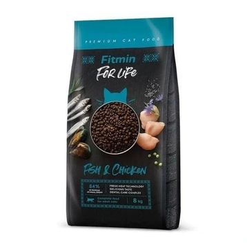 Fitmin For Life Balıklı ve Tavuklu 8 kg Yetişkin Kedi Maması