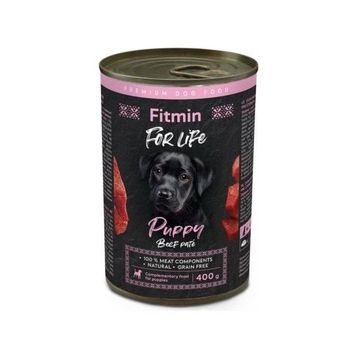 Fitmin For Life Biftekli Pate 400 gr Yavru Köpek Konserve Maması