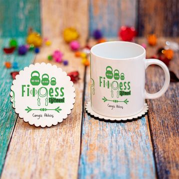 Fitness Eğitmeni Kupa Bardak