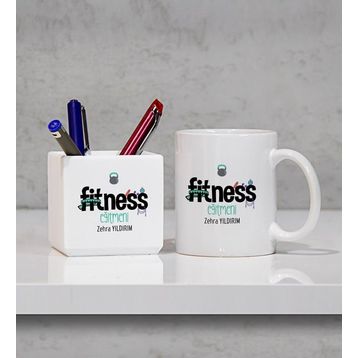 Fitness Eğitmeni Kupa Bardak