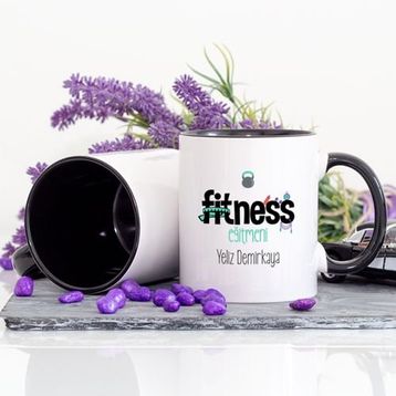Fitness Eğitmeni Lacivert Kupa Bardak