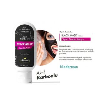 Fitoderman Aktif Karbonlu 100 ml Black Mask