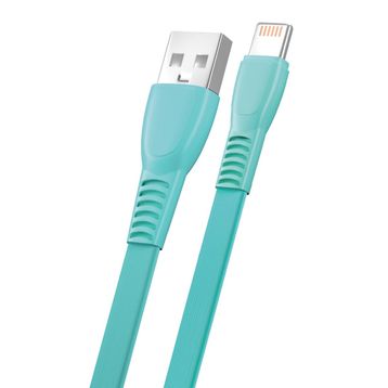 FitPlus Flat FS-402 2.4A 1 mt Lightning Data/Şarj Kablosu