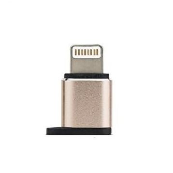 FitPlus Micro to Lightning Çevirici Gold Adaptör