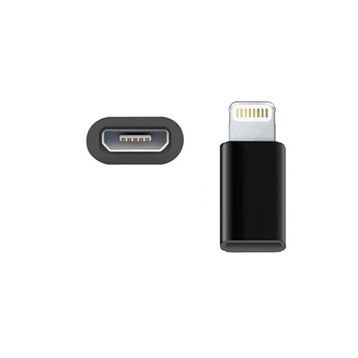 FitPlus Micro to Lightning Çevirici Siyah Adaptör
