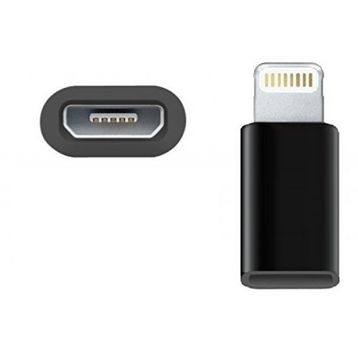 FitPlus Micro to Lightning Çevirici Siyah Adaptör