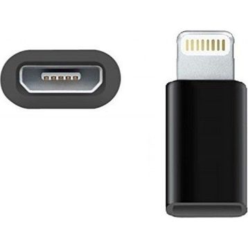 FitPlus Micro to Lightning Çevirici Siyah Adaptör
