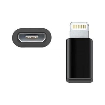 FitPlus Micro to Lightning Çevirici Siyah Adaptör