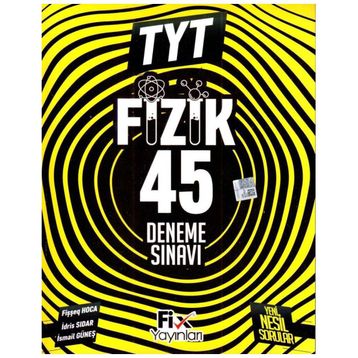 Fix Yayınları TYT Fizik 45 Deneme