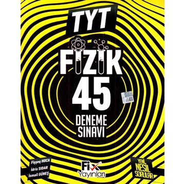 Fix Yayınları TYT Fizik 45 Deneme