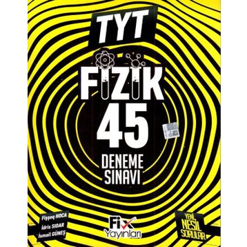 Fix Yayınları TYT Fizik 45 Deneme
