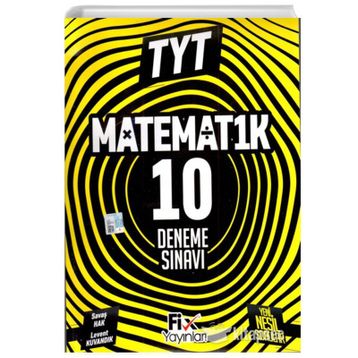 Fix Yayınları TYT Matematik 10 Deneme Sınavı