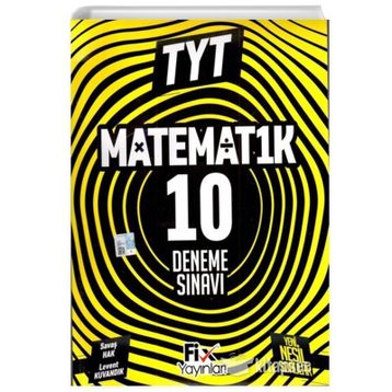 Fix Yayınları TYT Matematik 10 Deneme Sınavı