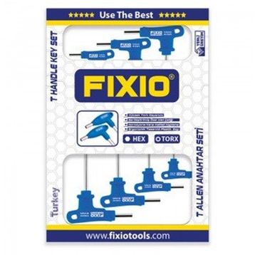 Fıxıo 5 Parça T Saplı Allen Takım Set