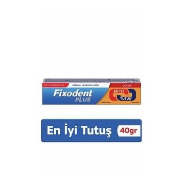 Fixodent Plus 40 g Protez Diş Yapıştırıcısı Güçlü En İyi Tutuş