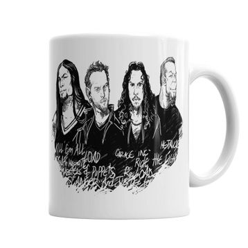 Fizello Metallica Kupa Bardak