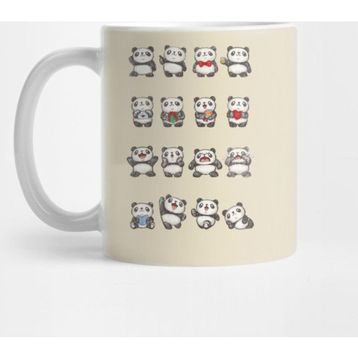 Fizello Panda Kupa Bardak