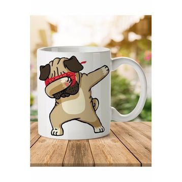 Fizello Pug Puppy Kupa Bardak